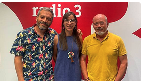 Intervención en Radio tres de los directores de la cátedra